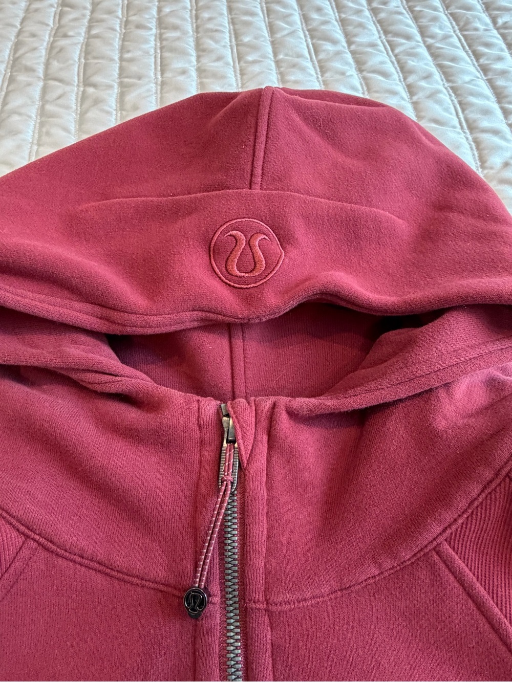 lululemon deep rose pullover hoodie - Picture 3 of 6